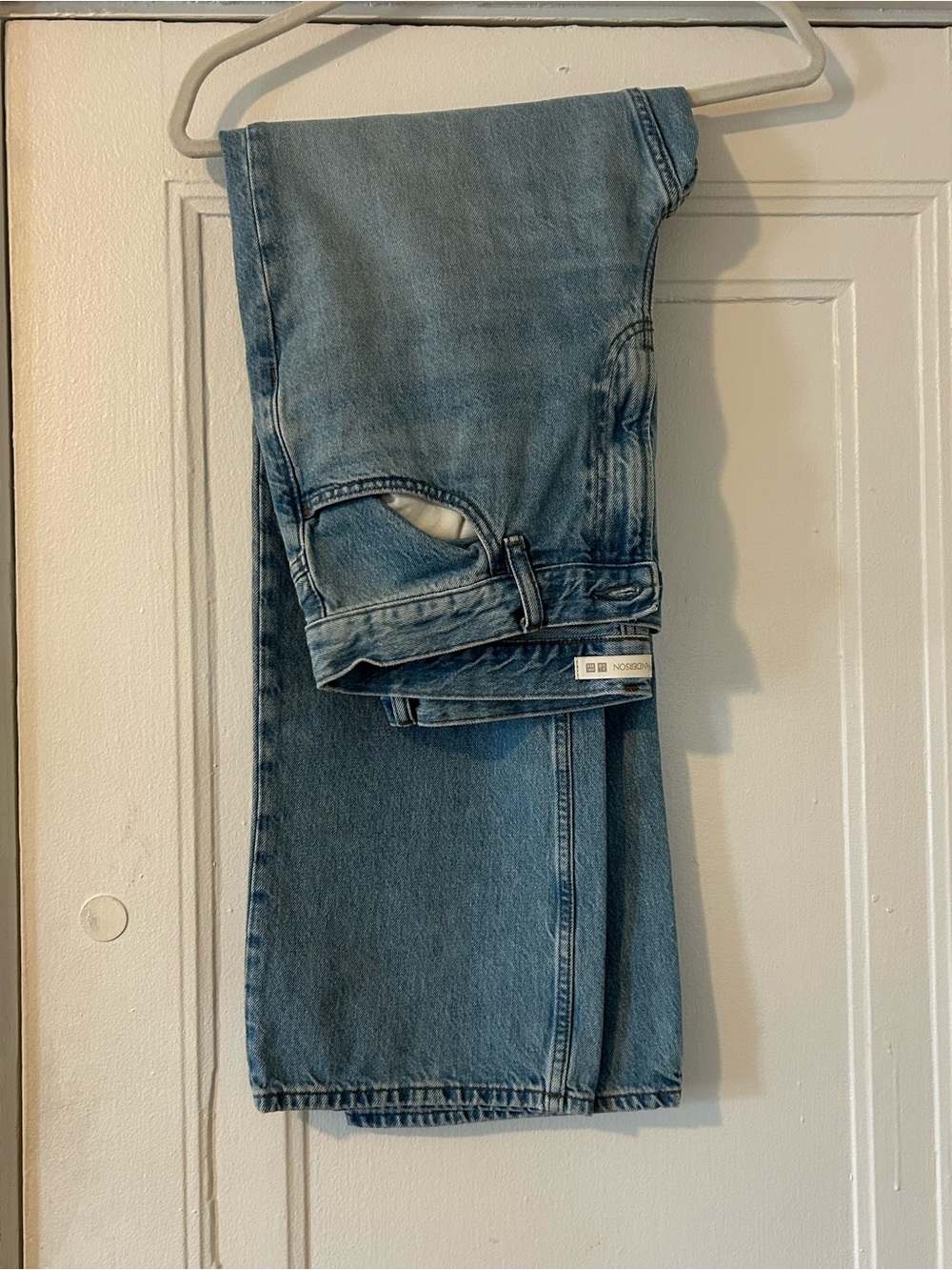 JW Anderson Light Blue Men's Jeans - Casual Straight Fit